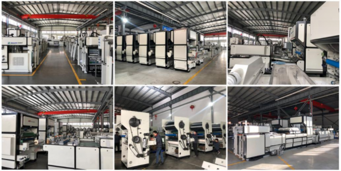 PRY-ER Rolden Rol'e Tam Otomatik Dikey Film Laminasyon Makinesi 23