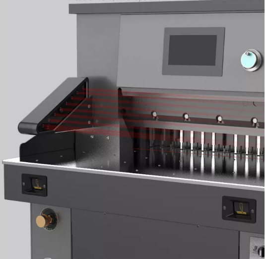 H5010L Hidrolik Değişken Frekanslı Mikro Bilgisayar Program Kontrolü Kağıt Kesme Makinesi 2