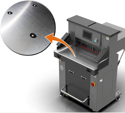 H5010L Hidrolik Değişken Frekanslı Mikro Bilgisayar Program Kontrolü Kağıt Kesme Makinesi 8