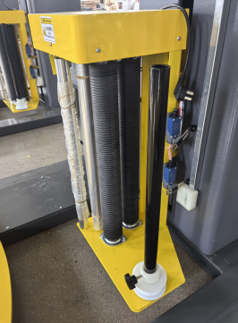 BL1650P Gıda İçecekler Tekstil Emtia Kimyasal Giysi için Elektrikli Otomatik Palet Stretch Film Sarma Makinesi 7