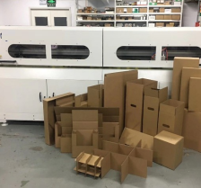 PRY-1800 Tek Geçişli Otomatik Karton Kutu Numune Kesim Makinesi 10