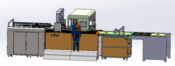 TCPP-1200 Tamamen Otomatik Hediye Kutusu Pencere Yapıştırma Makinesi 2