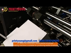 ZF-380A Otomatik Cüzdan ve Cep Zarfı Yapma Makinesi