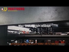 PRY-D El & Otomatik Çevre Dostu Kağıt Kartonları Elektrikli Flüt Laminasyon Makinesi