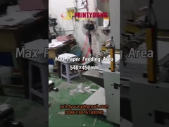 PRY-55 İthalatlı Kontaktör Katı Durumlu Isıtma Otomatik Servo Altın Sıcak Folyo Damgalama Makinesi