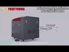 DX660F 4000dpi Dijital Flexo CTP Plakası Yapma Makinesi