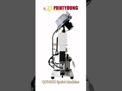 QC54222 Yarım Otomatik Ayakkabı Düğme Değeri Gözleyici Pres Bıçaklama Makinesi