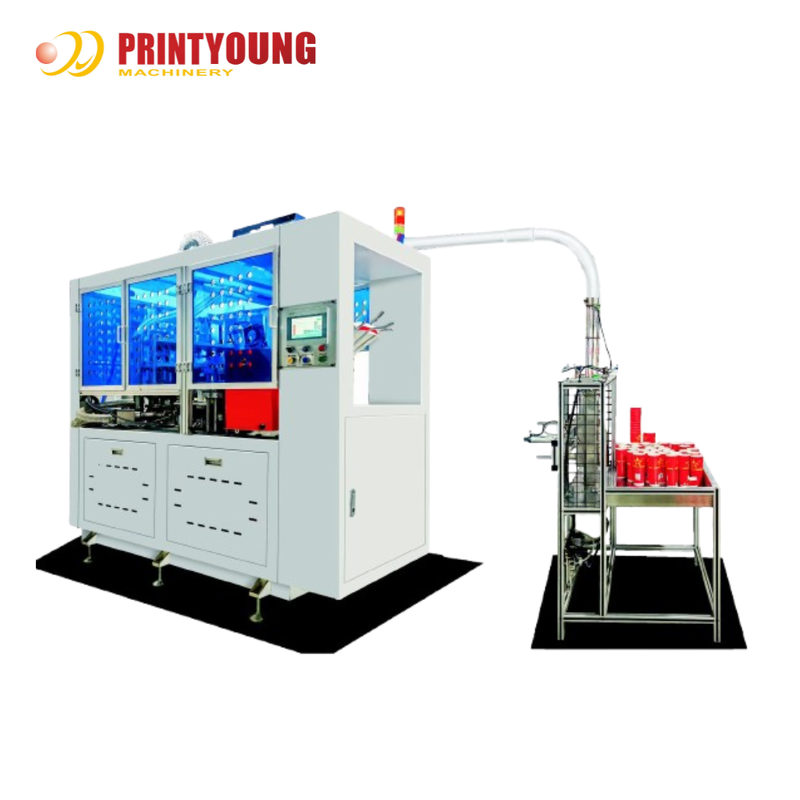 PRY-S90 Automatic Ultrasonic and PLC Control Paper Cup Forming Machine High-Speed 380V 1 Year Warranty