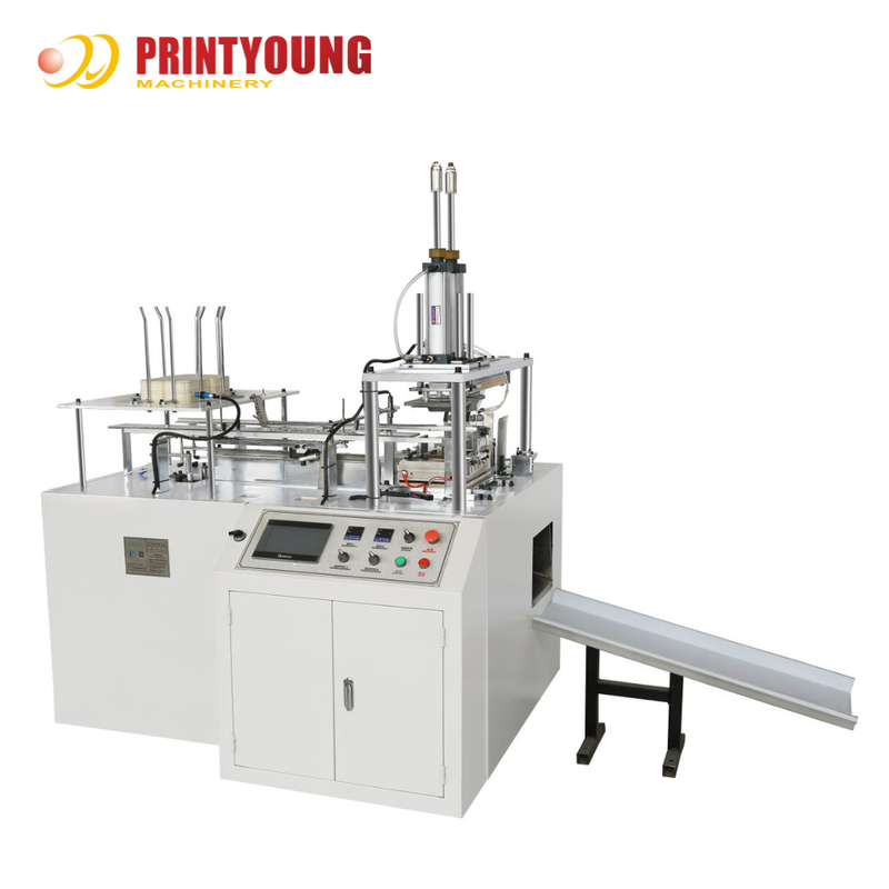 FBJ-C PLC Controlled High-Speed Automatic Paper Bowl Lunch Box Making Machine